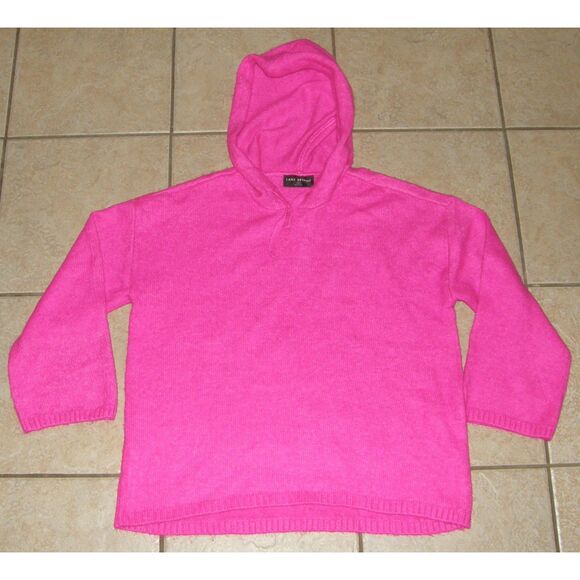 Lane Bryant Sweaters - LANE BRYANT Bright Plus Sz 14/16 Casual Wear Stretchy Hooded Pullover Sweater